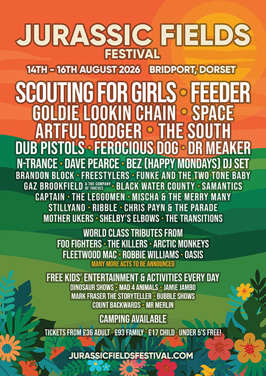 Jurassic Fields Festival 2026