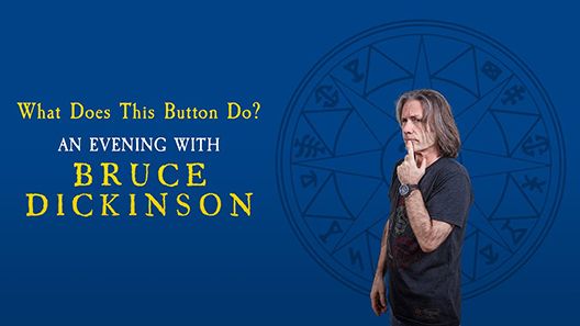 News: An Evening With Bruce Dickinson – Featuring Q&A Sessions