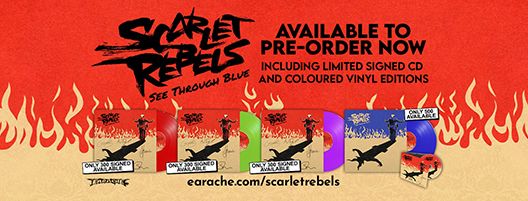 News: Scarlet Rebels Release Provocative New Single “Storm”, And Announce New Album “See Through Blue”