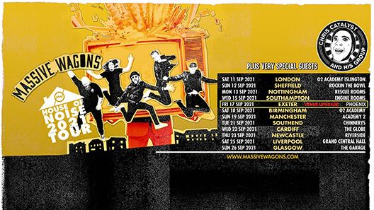 News: Massive Wagons Announce UK Tour In September 2021