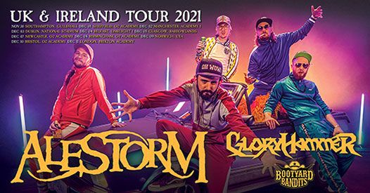 Alestorm/Glory Hammer/Bootyard Bandits