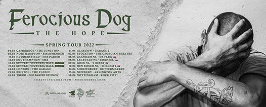 News: Ferocious Dog announce New Line Up And March / April UK Headline Shows