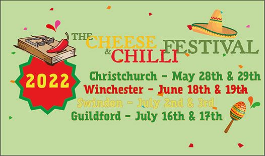 News: The Chilli & Cheese Festival comes to Christchurch & Winchester 2022