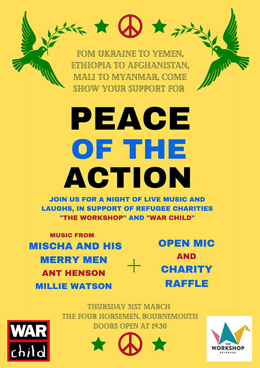 Peace of The Action Refugee Fundraiser