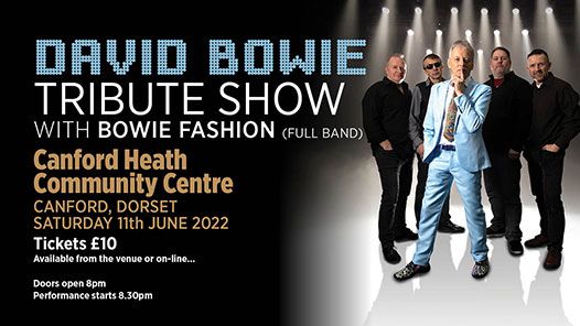 News: David Bowie Tribute show by “Bowie Fashion”