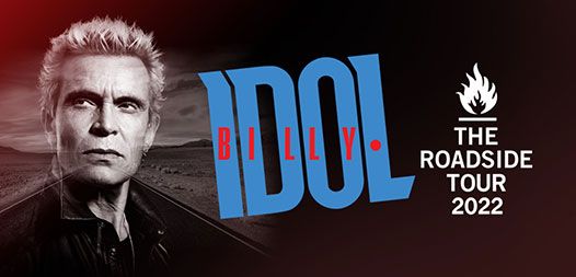 News: Billy Idol Brings His 6 Date Roadside Arena Tour To The UK In October.