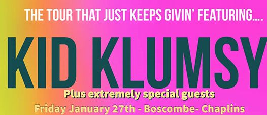 Kid Klumsy/Meat Sweats/Visceral Noise Department/Bitchin’ Hour/The Mad Badgers/Mr Badaxe
