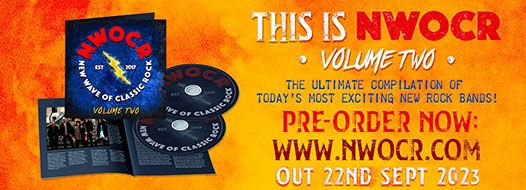 News: NWOCR (New Wave Of Classic Rock) Volume 2 Compilation Line-Up Announced