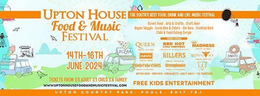 News: Upton House Food & Music Festival 14th-16th June