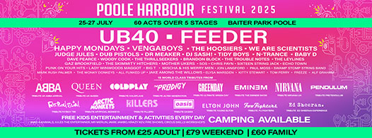 News: Poole Harbour Festival Returns to Baiter Park in 2025