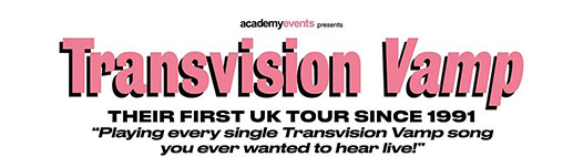 News: Transvision Vamp Have Announced Their First UK Tour Since 1991